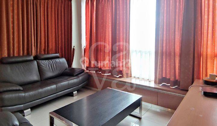 Termurah. Apartemen 1 Park Residence, Tower C, 138 Sqm, 2 Br, Furnished 1