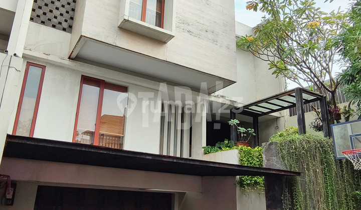 Tropical Townhouse, Semi Furnished in Cilandak, South Jakarta