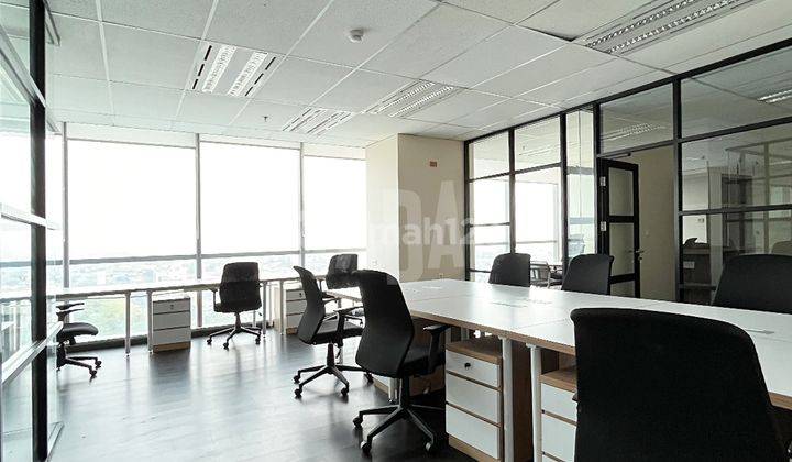 Gandaria 8 Office, 149 m2, Furnished, Good Condition, Mid Zone 2