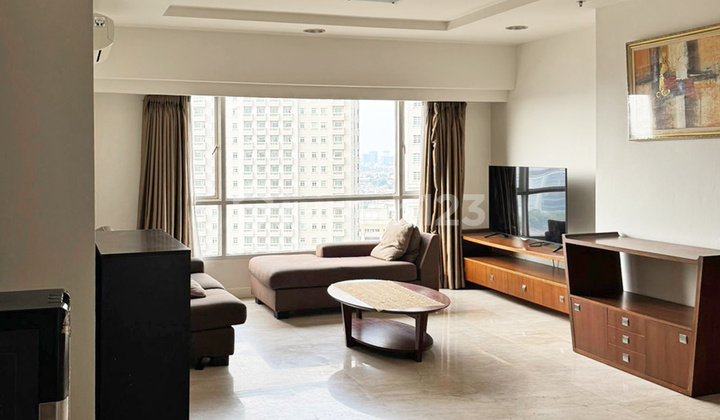 Apartemen Somerset Berlian, Tower South, 150 sqm, 3 Br, Furnished