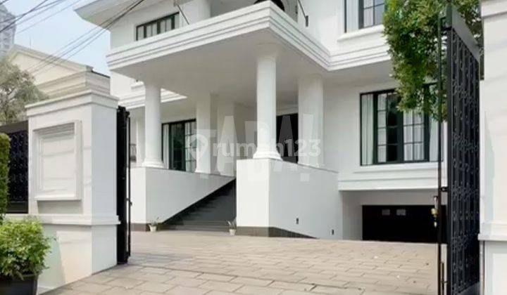 Rumah Mewah, Modern Classic di Permata Hijau, Jakarta Selatan 1