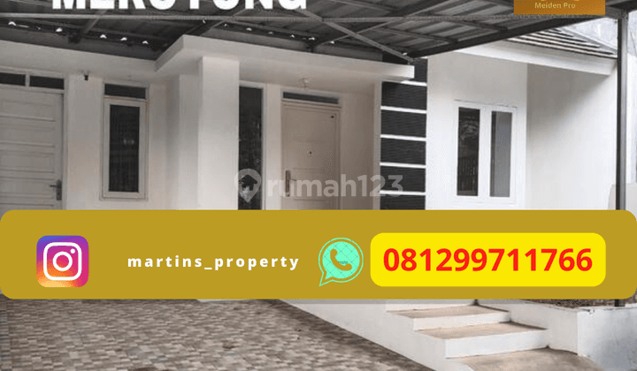 Disewakan Rumah 1 Lantai, Dekat Kubah Mas, di Limo 1