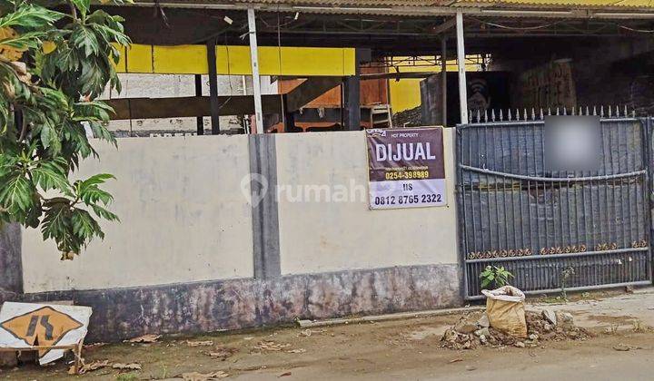 Tanah Jalan Utama Perumnas Cilegon Dekat Bunderan 4