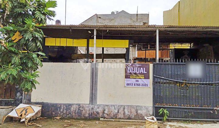 Tanah Jalan Utama Perumnas Cilegon Dekat Bunderan 8