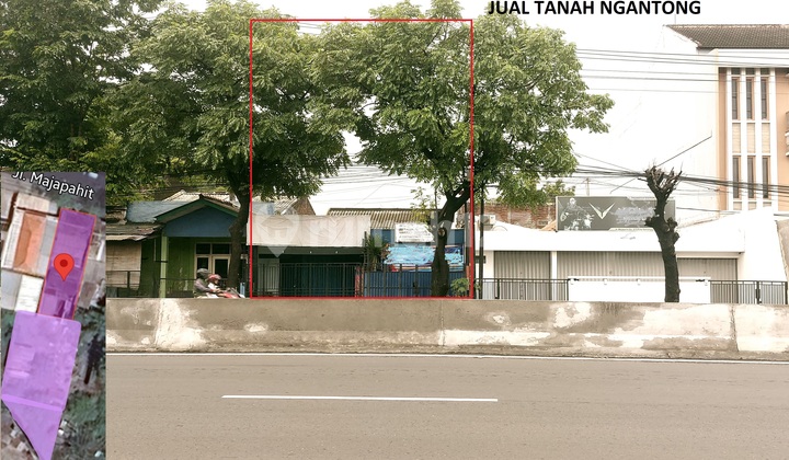 JUAL RUMAH HITUNG TANAH DI MAJAPAHIT DIBAWAH NJOP  1