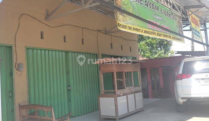 Ruko 3 jejer di Jalan Raya Mranggen - Ungaran, Demak masih ada sisa tanah 1