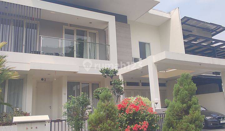 Rumah 2 Lantai Shm Di Candi Golf Semarang Jalan Datar  2