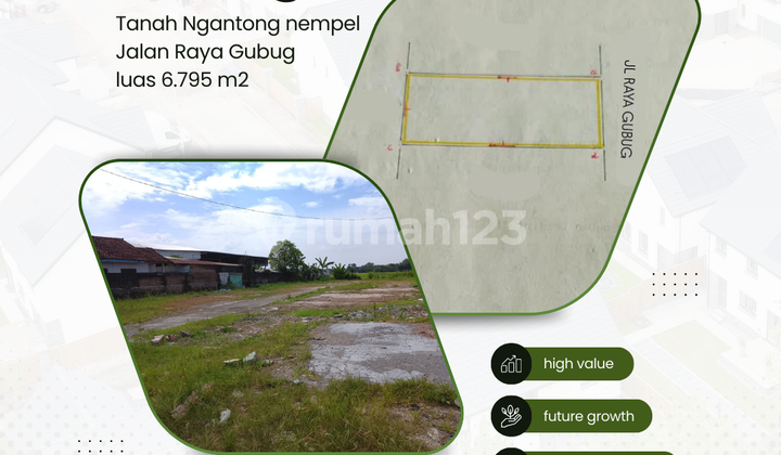 Land for Sale Ready to Build Hut, Grobogan