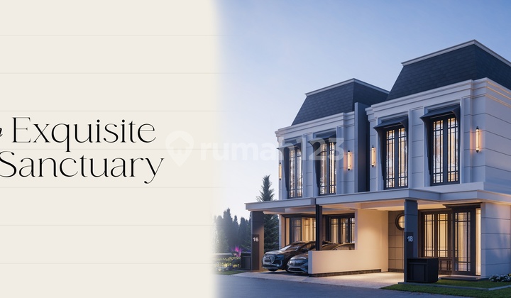 Rumah di Perum Candi Golf Cluster Beverly Hills, Semarang 1