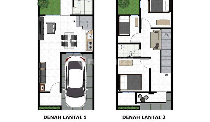 Rumah 2 Lantai Baru di Batursari, Mranggen, Demak Bebas Mati Listrik 2