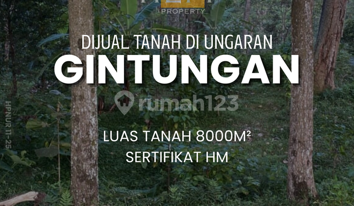 Land for Sale in Gintungan, Ungaran, Semarang 1