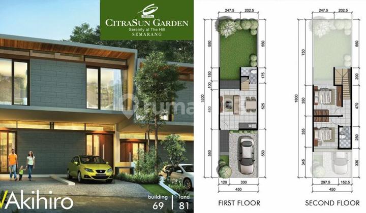 For Sale House in Citrasun Garden Banyumanik, Semarang 2