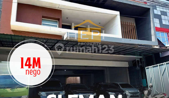 For Sale Furnished House and Business Space in North Ringroad, Sleman Yogyakarta 1