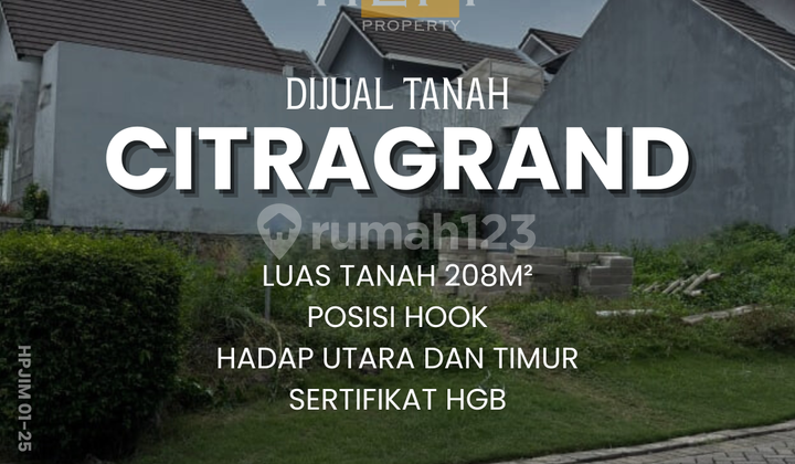 Jual Tanah Kavling Citragrand Tembalang Semarang 1
