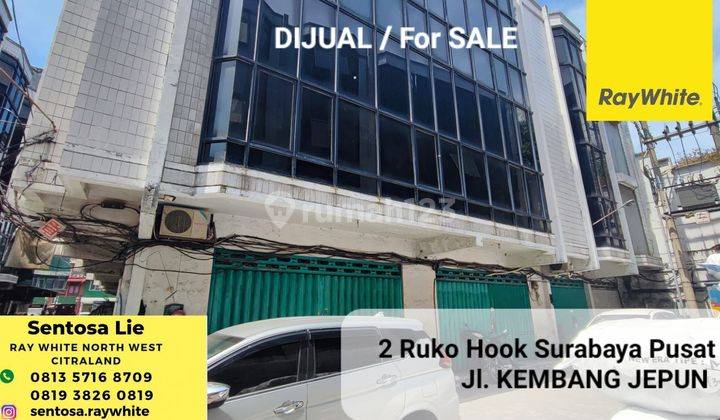 Dijual 2 Ruko JL. Kembang Jepun - Pabean Cantikan - Surabaya Pusat - PLUS Lift BARANG 1