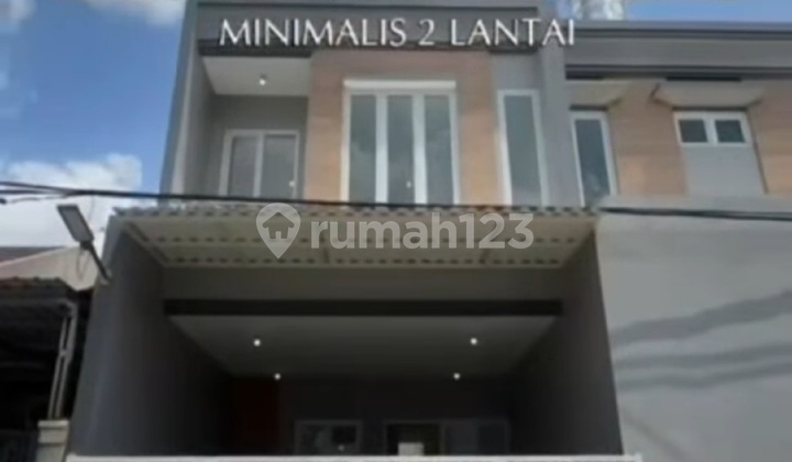 For Sale New House Pondok Tjandra Cluster Mangga - New Modern 2 Floors. Near Toll Access, Petra School, Mitra Keluarga Hospital, Size.petra 2