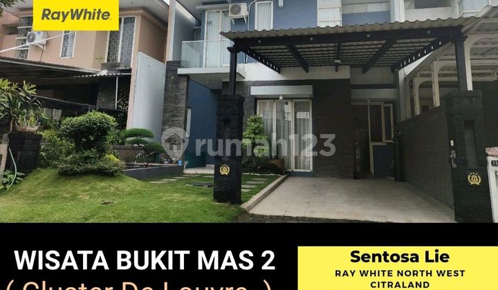 Dijual Rumah Wisata Bukit Mas 2 De Louvre Surabaya Barat Dekat Surabaya Grammer School, Pakuwon Mall, Citraland