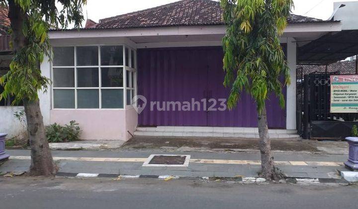 Dijual 1150 M2 Rumah Komersial Usaha Kota Kediri Di Jalan Ronggowarsito - Garasi Carport 30 Mobil Cocok Buat Segala Usaha 2