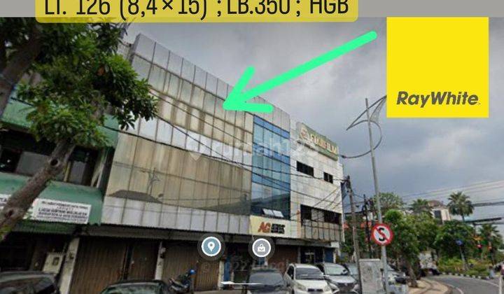 2 Jejer Ruko Kebon Rojo Surabaya Pusat - Nol Jalan Raya - Parkir Luas  1