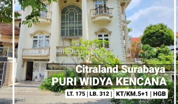 Dijual Rumah Puri Widya Kencana Citraland - Row Jalan LUAS  1