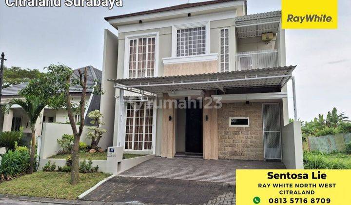 Rumah di Bukit Palma Classica Citraland Surabaya Barat FULL FURNISHED  1