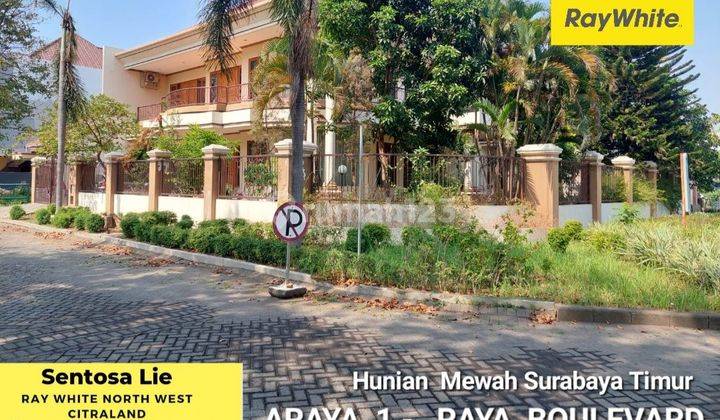 Rumah Araya 1 SPESIAL RAYA Boulevard Surabaya Timur plus MARMER, SEMI Furnish  1