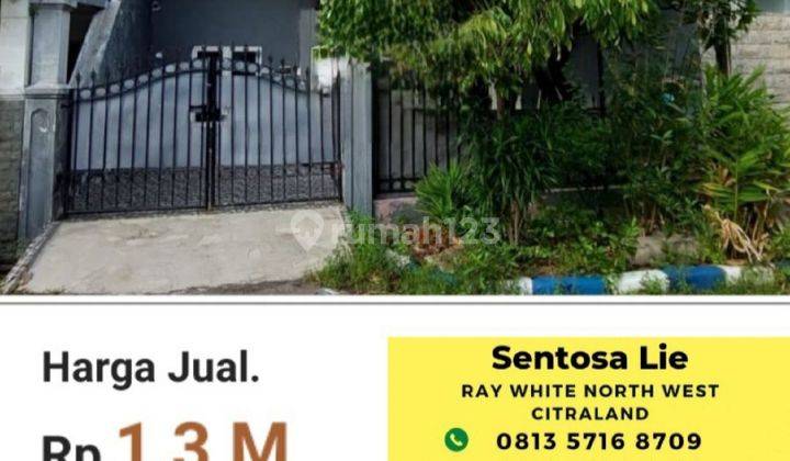 MURAH LUAS 144 m2 Dijual Rumah di Perumahan Pondok Chandra SHM Dekat Akses TOL  1