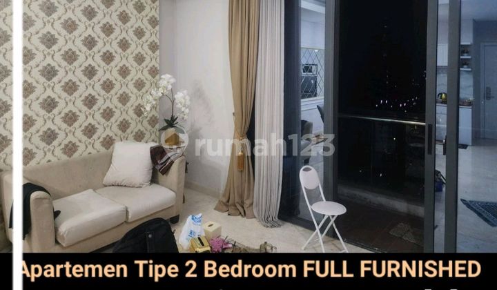 Dijual/ Disewakan Apartemen Voila Ciputra World Tipe 2 Bedroom Full Furnished Spesial Lantai Marmer Italy - Private Lift - Private Balcony