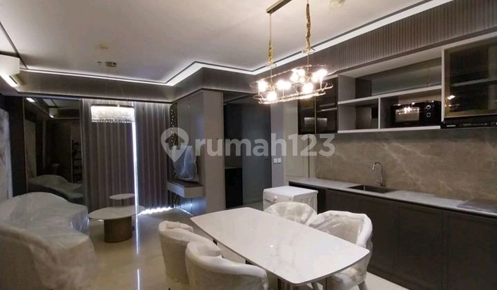 Dijual Apartemen One Icon Residence Tipe 2 Bedroom Full Furnished - Lantai 37- Akses Tunjungan Plaza Shopping Mall Surabaya Pusat Kota