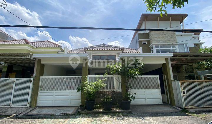 Dijual 153 M2 Rumah Pondok Maritim Indah.- Kebraon - Karang Pilang - Wiyung Surabaya Barat - Fresh Terawat Cantik Spesial Lokasi Depan Taman Fasum 2