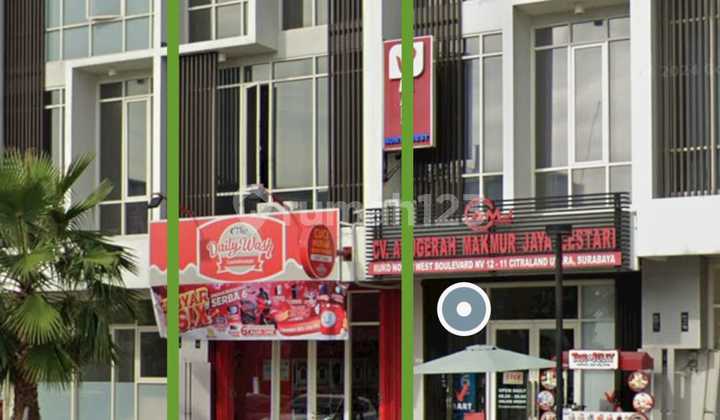 Cheap Rp.2 Billion For Sale Shophouse North West Boulevard Citraland Surabaya In Front Of Sports Center, Sma Citra Kasih 2