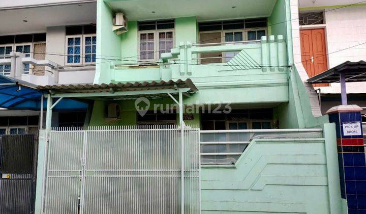 Jual Rumah Asia Baru Taman Ratu 2 Lantai Hadap Barat Bebas Banjir 1