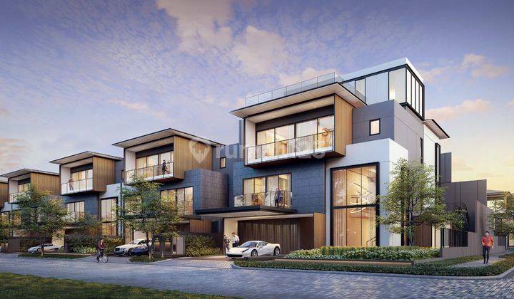 Rumah Mewah 3 Lantai Layton Navapark Bsd City 5 Menit Ke Tol Aeon 1