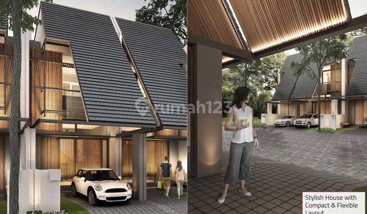 Rumah Milenial 2lt, Rapi Dan Siap Huni di Fleekhauz Greenwich Bsd 1