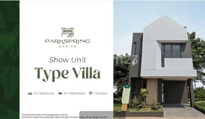 Jual Rugi Dibawah Harga Developer Rumah Baru 2 Lantai di Kelapa Gading 2