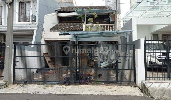 Dijual rumah tua hitung tanah di janur asri kelapa gading 1