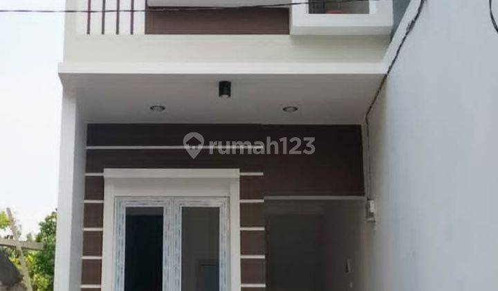 Dijual rumah murah minimalis baru 2 lantai bebas banjir kelapa gading 1