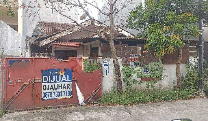 Rumah tua hitung tanah murah jual cepat di kelapa gading 1