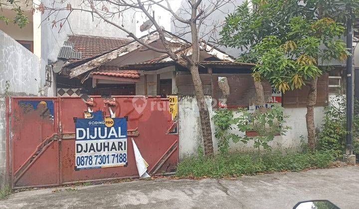 Rumah tua hitung tanah murah jual cepat di kelapa gading 2