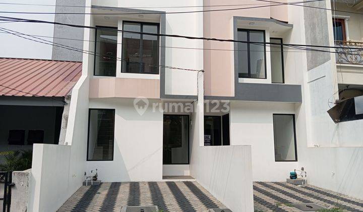 Dijual rumah cantik minimalis baru 2 lantai di kelapa Gading  1