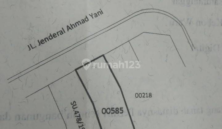 Diual Ruko Hitung Tanah Tengah Kota di Mainroad Ahmad Yani 1