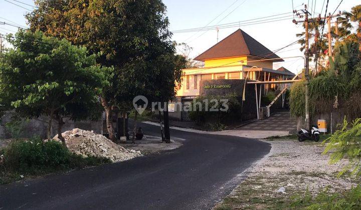 Dijual tanah di pinggir jalan Goa gong jimbaran 1