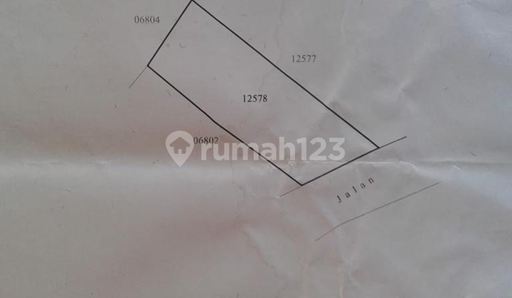 Dijual tanah di pinggir jalan Goa gong jimbaran 2
