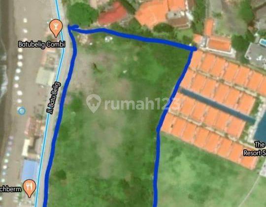 Beach front land for sale in Batu Belig Seminyak  1