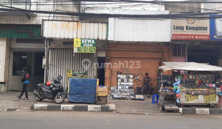 DISEWAKAN RUKO 3LANTAI SUKAJADI SIAP PAKAI 1