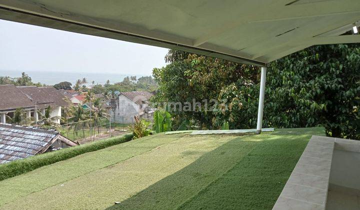 Villa Anyer view laut di jual full furnish  1