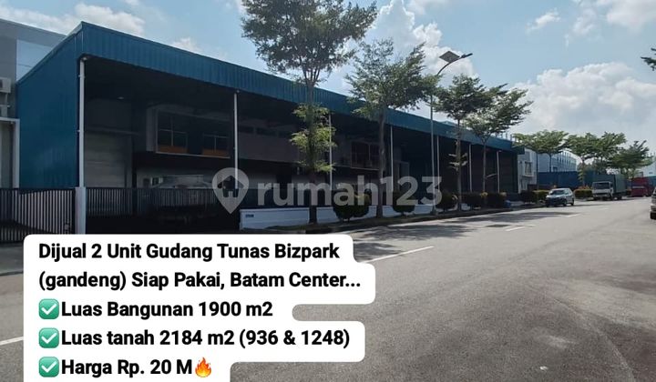 Dijual Cepat Gudang Tunas Siap Pakai Batam Center