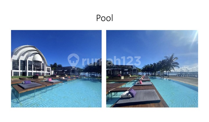 For Sale: 4 Villas (2br) on a Private Island, Restaurant, Lobby, Lounge, Swimming Pool in Ujung Kulon, Banten