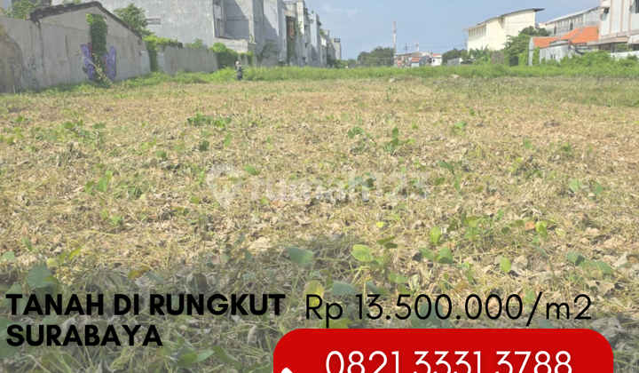 Dijual Cepat Tanah 6.800M2 Lokasi 0 Jalan Raya di Kali Rungkut Surabaya Dijual Cepat Tanah 6.800M2 Lokasi 0 Jalan Raya di Kali Rungkut Surabaya