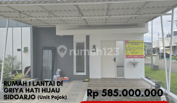 For Immediate Sale: Fully Built, Move-in Ready House for 500 Million in Candi, Sidoarjo.